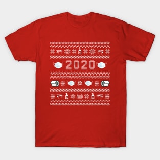 Funny 2020 Christmas, Quarantine Ugly Christmas T-Shirt